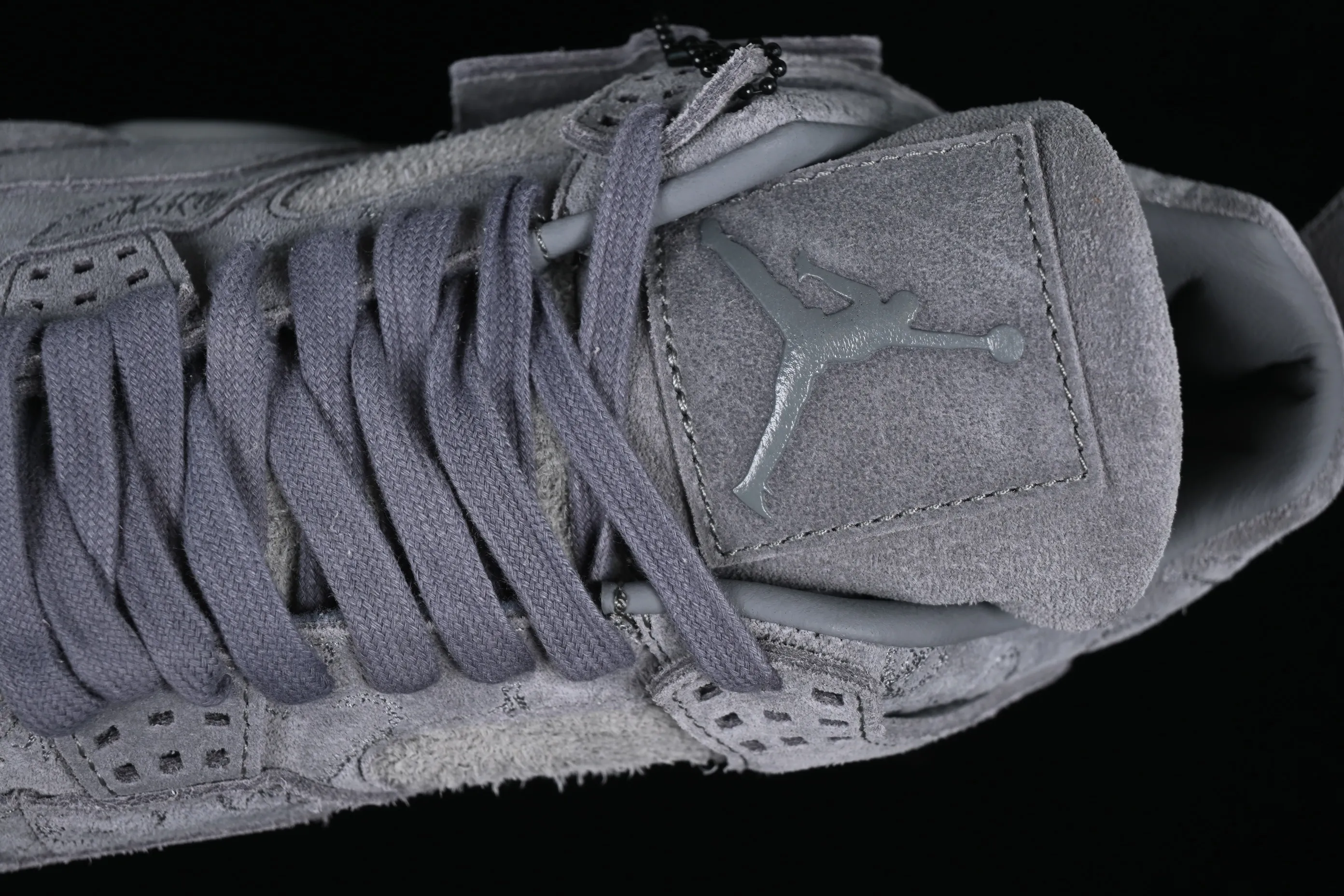 All categories Air Jordan Jordan series basketball shoes Air Jordan 4 OG version Air Jordan 4 Cool Gray AJ4 Joe 4 cool gray suede luminous bottom basketball shoes 930155-003